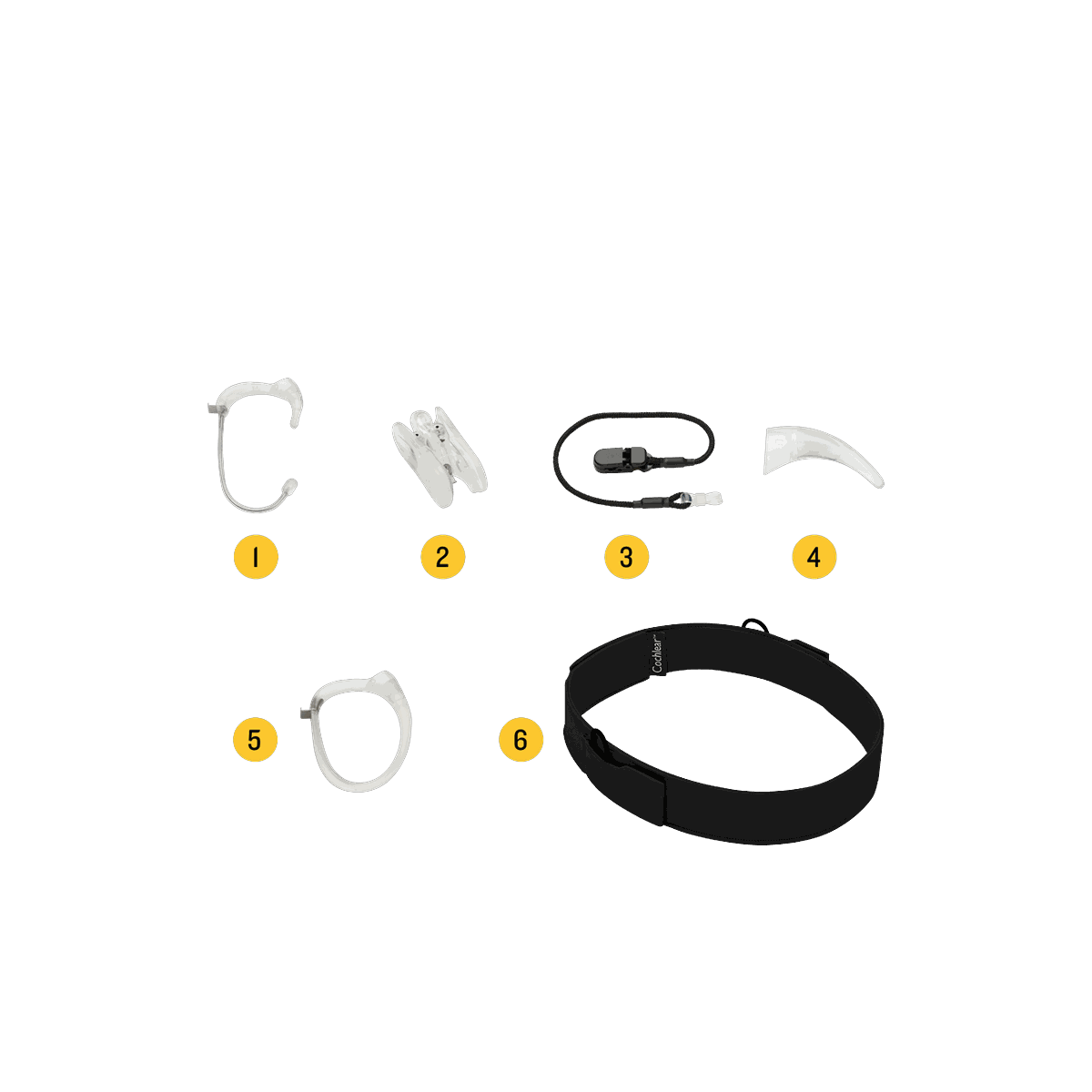 Cochlear™ Sabitleme Aksesuarları